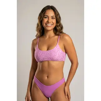 LILI PINK - Vestido de baño 2 piezas en microfibra panty doble faz