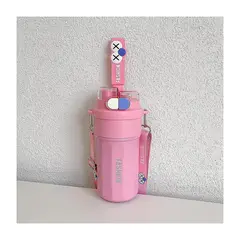 GENERICO - Termo Personalizado con Diseño de Ojos y Aislamiento Térmico Rosa