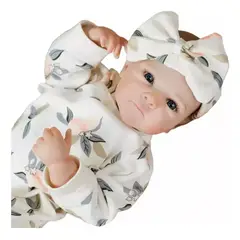 GENERICO - Muñeca Bebé Reborn Cuerpo En Vinilo * 50 Cm + Accesorios