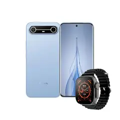 TECNO MOBILE - Celular Tecno Pova Slim 5G 256GB 8+8GB Ram Azul + Smartwatch