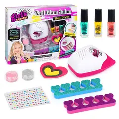 JON DI GROUP SAS - Kit Manicure Y Pedicure Para Niñas Set De Juguete Secador