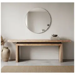 GENERICO - Recibidor Teus En Madera Roble Natural