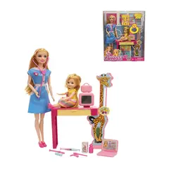 GENERICO - Muñeca Fashion Articulada Pediatra Con Accesorios 29 Cm