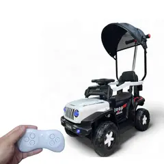 GENERICO - Carro Montable Bebe Paseador Musical Juguete Control 1-5 año
