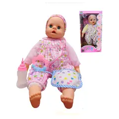 OTRAS MARCAS - Muñeca Bebe Mis Primeros Dientes Con Accesorios Bebe Lloron