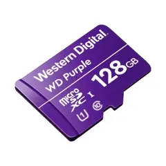 WESTERN DIGITAL - Memoria Purple MicroSDXC 128GB