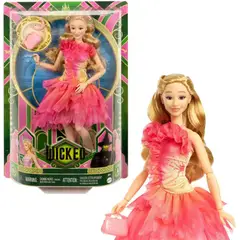 NETFLIX - Muñeca Glinda Wicked Con Ropa Y Accesorios