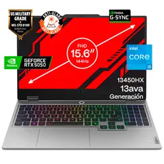 LENOVO - Portátil Gamer LOQ Intel Core i5 13450HX RAM 32GB SSD 4TB RTX 5050 8GB