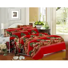 SIRENITAS - Juego de sabanas Cama Doble Navidad