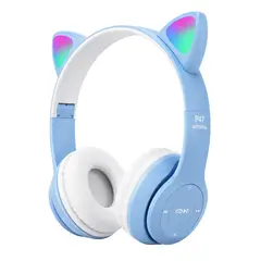 GENERICO - Auriculares Inalámbricos P47M con Orejas de Gato
