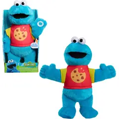 PLAZA SESAMO - Peluche Muñeco Plaza Sésamo Risas Y Sonidos Come Galletas