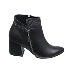 GENERICO - Botín Para Mujer Puntudo Tacón 5 12