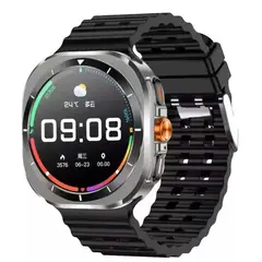 GENERICO - Reloj Inteligente Con Llamadas IA Notificaciones De Redes Sociales Ritmo Cardiaco Un Juego Incorporado