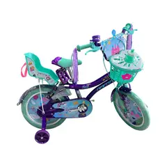 GW - BICICLETA PRINCESS INFANTIL RIN 20 VERDE MORADO