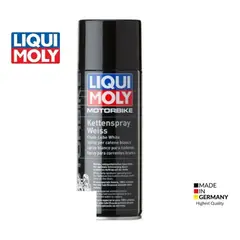LIQUI MOLY - Spray Lubricante De Cadenas De Moto Color Blanco Blanco