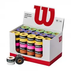 WILSON - CAJA OVERGRIPS COMFORT COLORES 60 UNIDADES