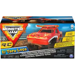 SPIN MASTER - Carro A Control Remoto El Toro Loco Monster Jam