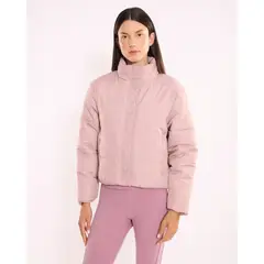 ATMOS - Chaqueta Acolchada Cuello Alto para Mujer Deportiva Color Rosa Marca
