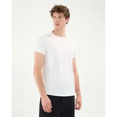 ATMOS - Camiseta Deportiva Texturizada Para Hombre Hueso
