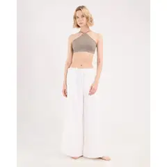 ATMOS - Pantalón Para Mujer Moda Marca Color Marfil #31070073