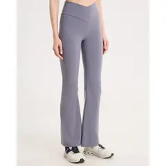 ATMOS - Leggings Flare Aerius Skin Para Mujer Gris