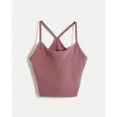 ATMOS - Camiseta Tank Con Top Interno Aerius Skin Para Mujer Lila