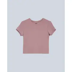 ATMOS - Camiseta Espalda Cruzada Para Mujer Lila