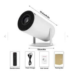 GENERICO - Proyector HY300 PRO Smart 4K Android11 Wifi Bluetooth