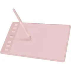 HUION - Inspiroy 2S Tableta 8192 Niveles Rueda Scroll Rosa