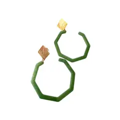 BY CAMI - Candonga Octagon Grande en Resina Dorado By Cami®