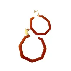 BY CAMI - Candonga Octagon Grande en Resina Dorado By Cami®