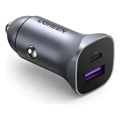 UGREEN - Cargador carro 30W para celular 2 puertos