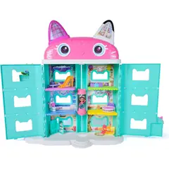 GENERICO - Juguete Casa Gabbys Dollhouse Ojos Pantalla Led Pelicula