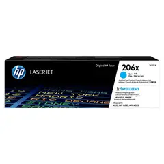 HP - TONER 206X CIAN ALTO RENDIMIENTO LASERJET ORIGINAL