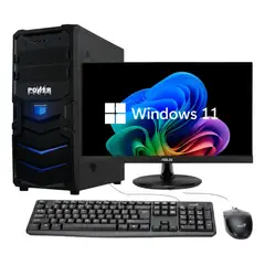 POWER GROUP - COMPUTADOR DE MESA INTEL CORE I5-10400T 8GB 500B SSD 215 FHD