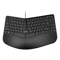 GENIUS - Teclado Ergo Kb-700 Teclado Negro Idioma Español Latinoamérica