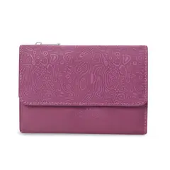 TOTTO - Billetera Montana Con Protección Rfid Rosado Para Mujer