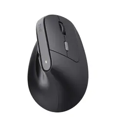 TRUST - Mouse Ergonómico BAYO II ERGONOMICO INALAMBRICO NEGRO Con Estabilidad En Rutinas Prolongadas