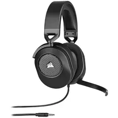 CORSAIR - HS65 SURROUND CARBON Auriculares Con Diseño Ergonómico