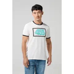 KOAJ - Camiseta de Squid Game crema con manga corta y contrast Hombre