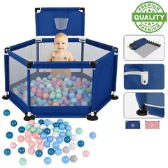 ONE PIXEL - Corral Para Bebes Piscina Juego Interactivo Pelotas Niños