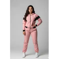 MODA EN CIRCUITO - Conjunto Deportivo o Sudadera para Mujer en Impermeable