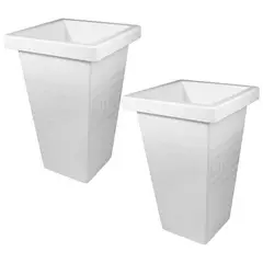 ENERGY PLUS - Set x2 Matera Cuadrada 28L Moderna Espacios Amplios Elegantes