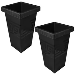 ENERGY PLUS - Set x2 Matera Cuadrada 28L Moderna Espacios Amplios Elegantes