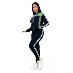 MODA EN CIRCUITO - Conjunto Deportivo o Sudadera Licrada para Mujer con Chaqueta