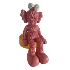 GENERICO - Escultura Decorativa Moderna Tipo Personaje Elmo Estilo Nórdico Rosa