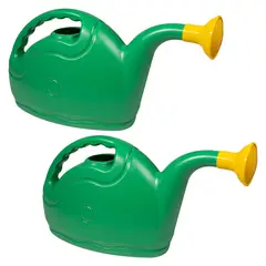 ENERGY PLUS - Set x2 Regadera Plástica 425L Ergonómica Jardín Hogar Liviana