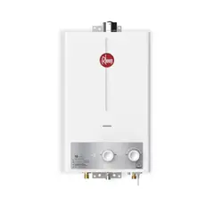 RHEEM - Calentador de Agua Tiro Forzado Gas Propano 12L Mecánico