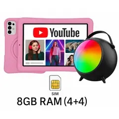 KRONO - Tablet 7 Pulgadas Sim Card 8GB RAM (4gb+4) 32GB Android 13 Rosado