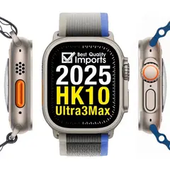 INNOVA QUALITY - Smartwatch Hk 10 Ultra 3 Max Amoled Chat Gpt Apps Llamadas Alta Gama Compatible Con Android iOs